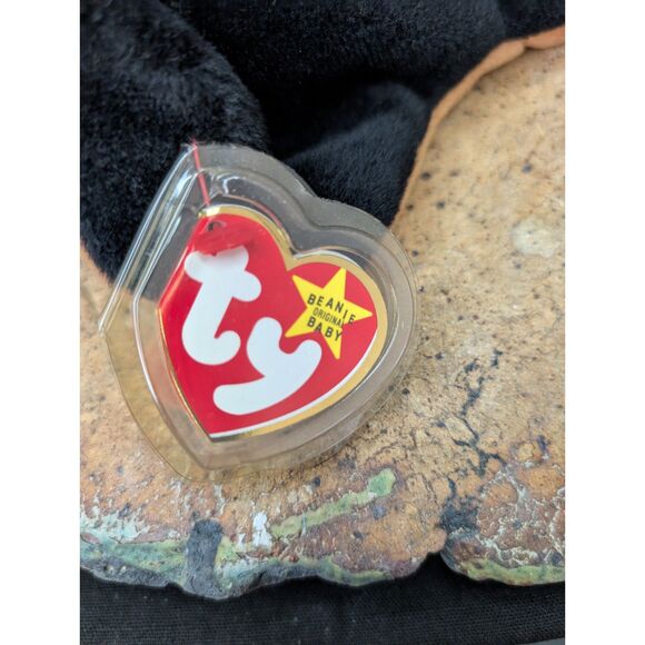 Doby the Doberman – Retired TY Beanie Baby (1997, PVC Pellets, 4th Gen Tag) - Picture 2 of 7